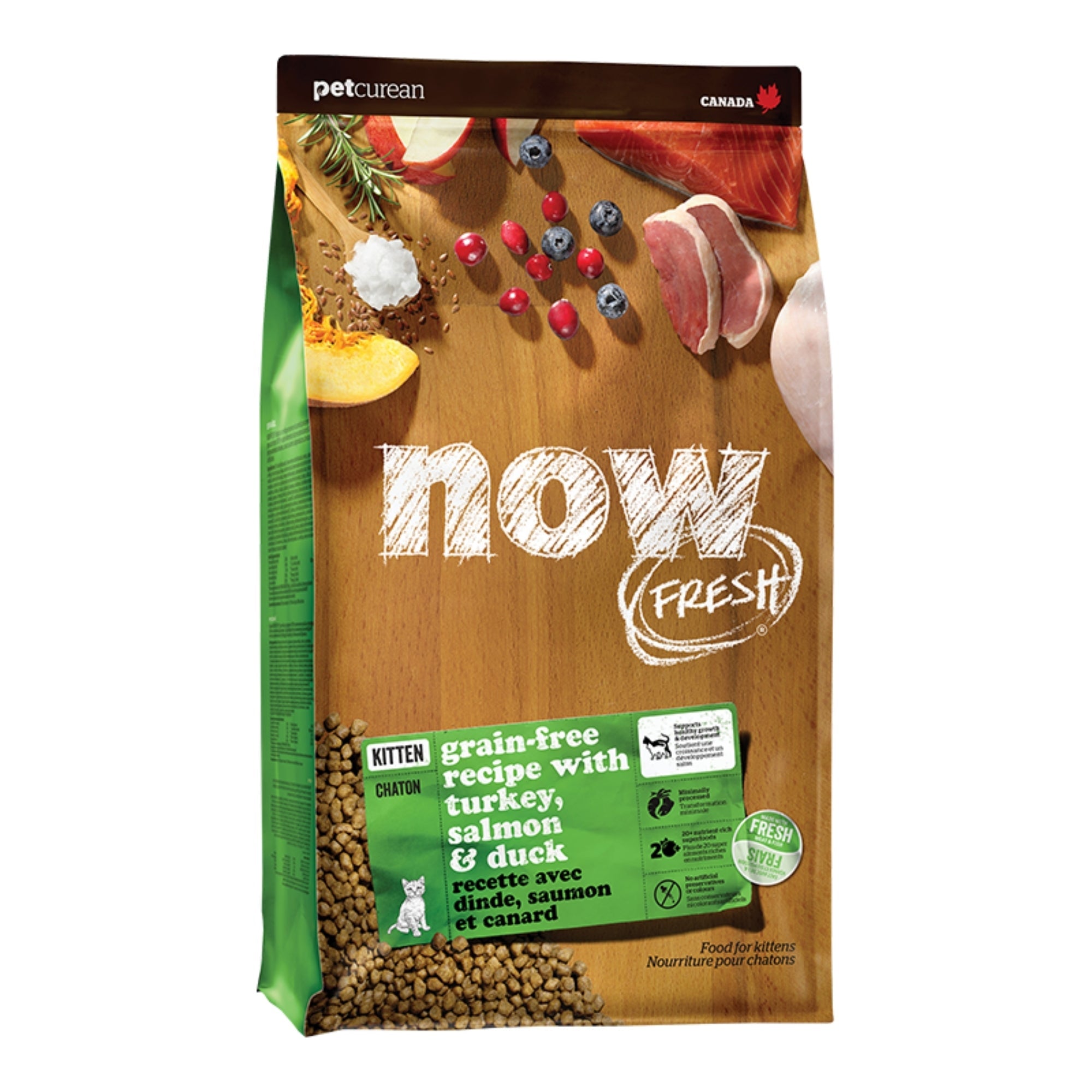 Now Fresh Cat Grain Free Kitten Turkey 3Lb