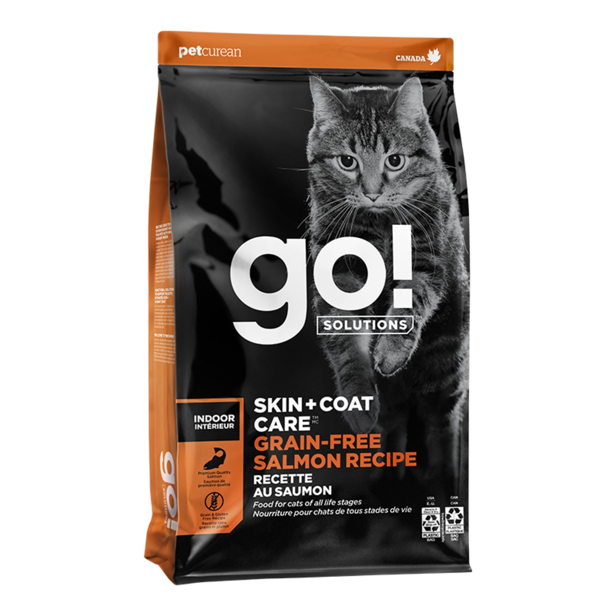 Go! Cat Skin & Coat Care Grain Free Salmon 3Lb