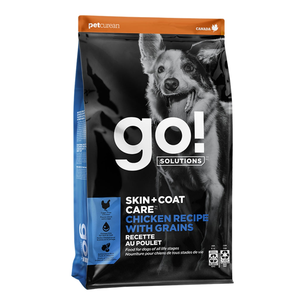 Go! Dog Skin & Coat Care Chicken With Grain 22Lb