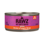 Rawz Cat Shredded Chicken Pumpkin 5.5oz. (Case of 24)