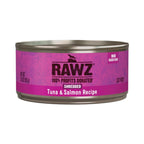 Rawz Cat Shredded Tuna Salmon 5.5oz. (Case of 24)