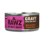 Rawz Cat Gravy Whole Sardine Pumpkin 5.5oz. (Case of 24)