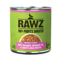 Rawz Shredded Dog Beef Salmon Coconut Oil Goat Milk 10oz. (Case of 12)