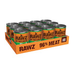 Rawz 96% Dog Chicken Chicken Liver Goat Milk Pate 12.5oz. (Case of 12)