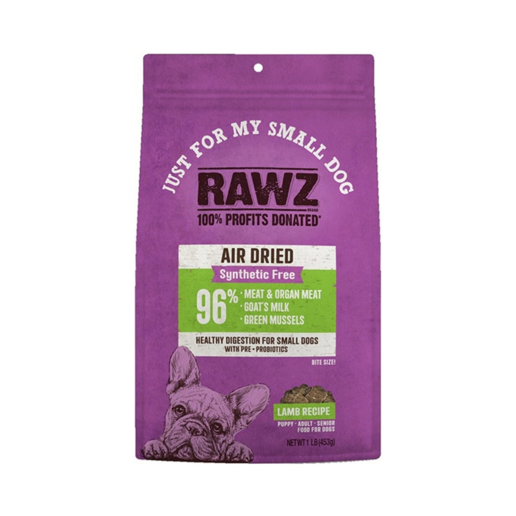 Rawz Just For My Small Dog Air Dried Lamb 1Lb