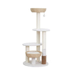 PetPals Pharoah 5-Level Cat Tree Ivory 49 in