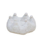 PetPals Rose Crown Pet Bed Ivory 17.7 in