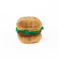 ZippyPaws NomNomz Dog Toy Hamburger 1ea/SM