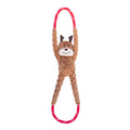 Zippypaws Holiday Ropetugz Reindeer Brown Large