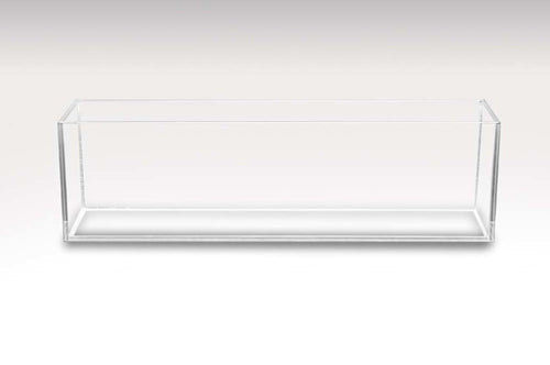 Aquatop High Clarity Bookshelf Style Aquarium Clear 1ea-12 gal; 8X35X10 in