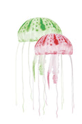 Aquatop Floating Jellyfish Aquarium Ornament Green-Red; 1ea-2 In 3 in; 2 pk