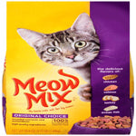 Meow-Mix Original Choice Dry Cat Food Chicken, Turkey, Salmon & Ocean Fish 3.15lb