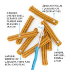 Crump Naturals Plaq Buster 7" Pumpkin Spice 10Pk