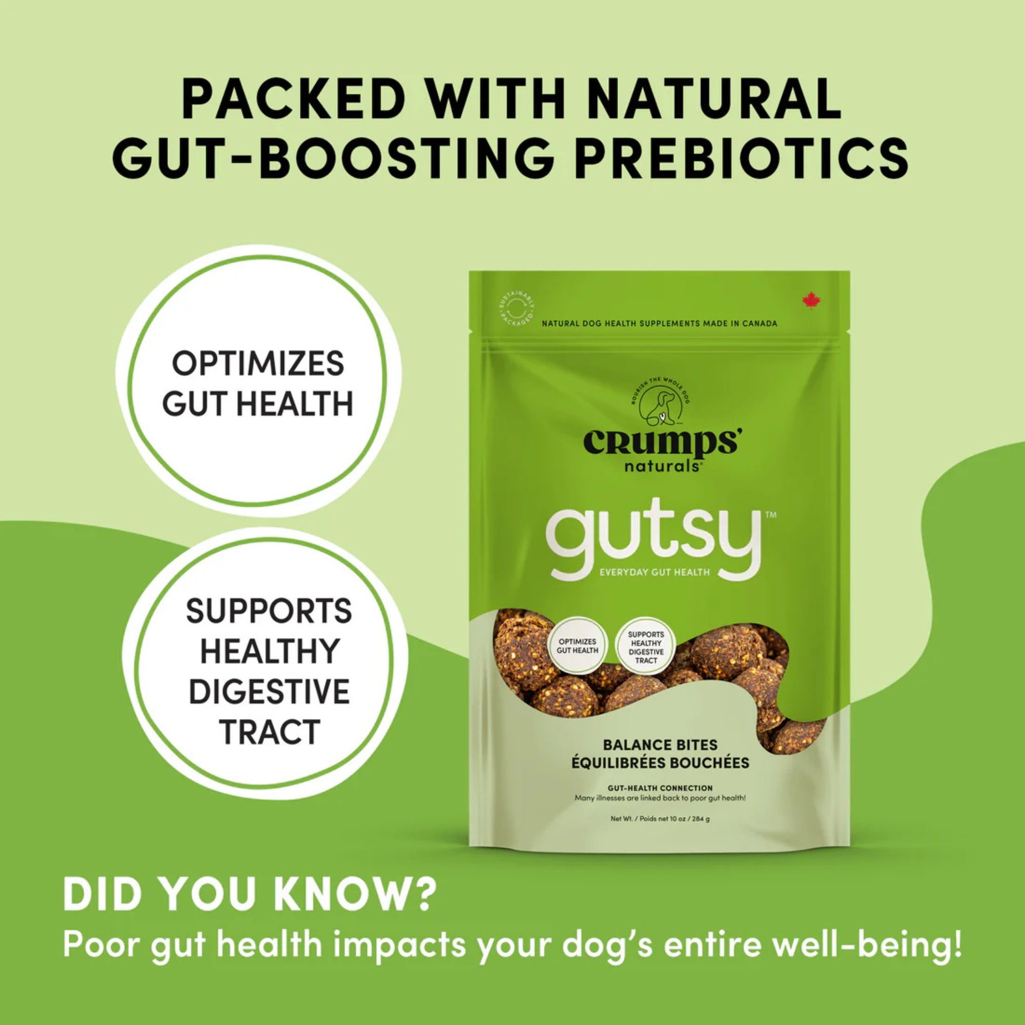 Crumps Dog 4.6oz. Gutsy Balance Bites