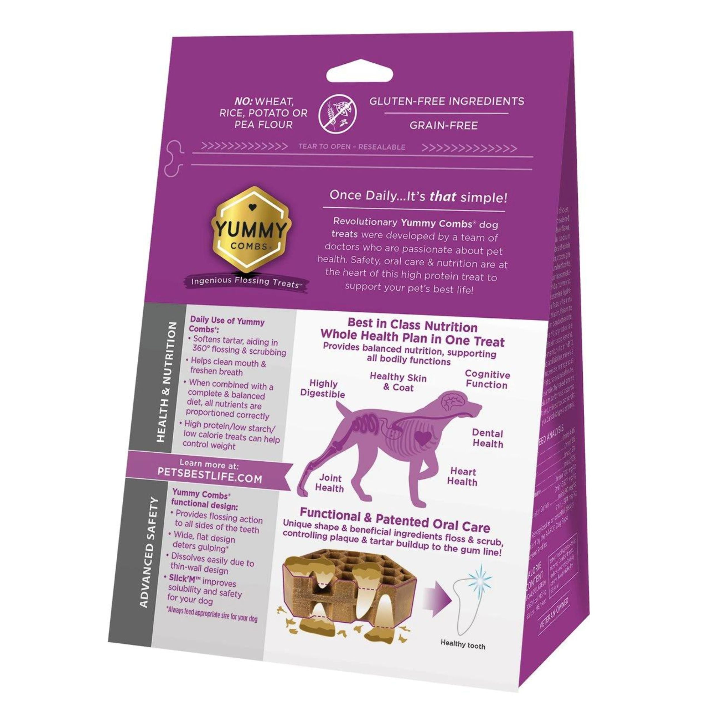 Yummy Combs Dog 12oz. Dental Large