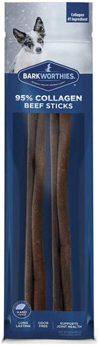 Barkworthies Collagen Stick Wrapped w/ Chicken Dog Treat 10ea/12 in