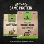 Vital Essentials Dog Freeze-Dried Mini Nibs Rabbit 25oz.