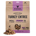 Vital Essentials Dog Freeze-Dried Raw Grain Free Turkey Entree Mini Nibs 25oz.