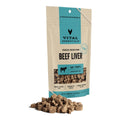Vital Essentials Dog Freeze-Dried Grain Free Beef Liver Treats 2.1oz.
