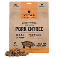 Vital Essentials Cat Freeze-Dried Raw Grain Free Pork Entree Mini Nibs 12oz.