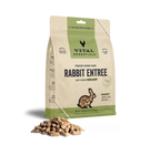 Vital Essentials Cat Freeze Dried Mini Nibs Rabbit 8oz.