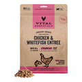 Vital Essentials Cat Freeze-Dried Raw Micro Nibs Chicken & Whitefish Entree 12oz.