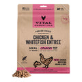 Vital Essentials Cat Freeze-Dried Raw Micro Nibs Chicken & Whitefish Entree 25oz.