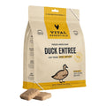 Vital Essentials Cat Freeze-Dried Raw Grain Free Duck Entree Mini Patties 8oz.