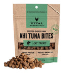 Vital Essentials Cat Freeze-Dried Grain Free Ahi Tuna Bites Treats 1.1oz.