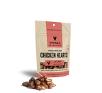 Vital Essentials Cat Freeze-Dried Treat Chicken Hearts 0.8oz.