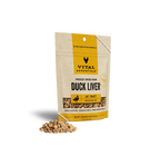 Vital Essentials Cat Freeze-Dried Treat Duck Liver 0.9oz.