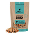 Vital Essentials Cat Freeze-Dried Raw Grain Free Salmon Treats 3oz.