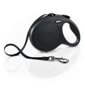 Flexi Classic Retractable Tape Dog Leash Black 26 ft Large