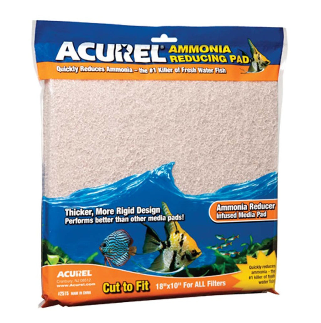 Acurel Cut to Fit Infused Media Pad Ammonia Reducing, Beige, 1ea/18 In X 10 in