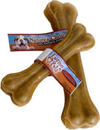 Loving Pets Pressed Rawhide Bone Dog Treat 8 in