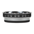 Loving Pets Corsa Pet Bowl Stealth Black, 1ea/MD
