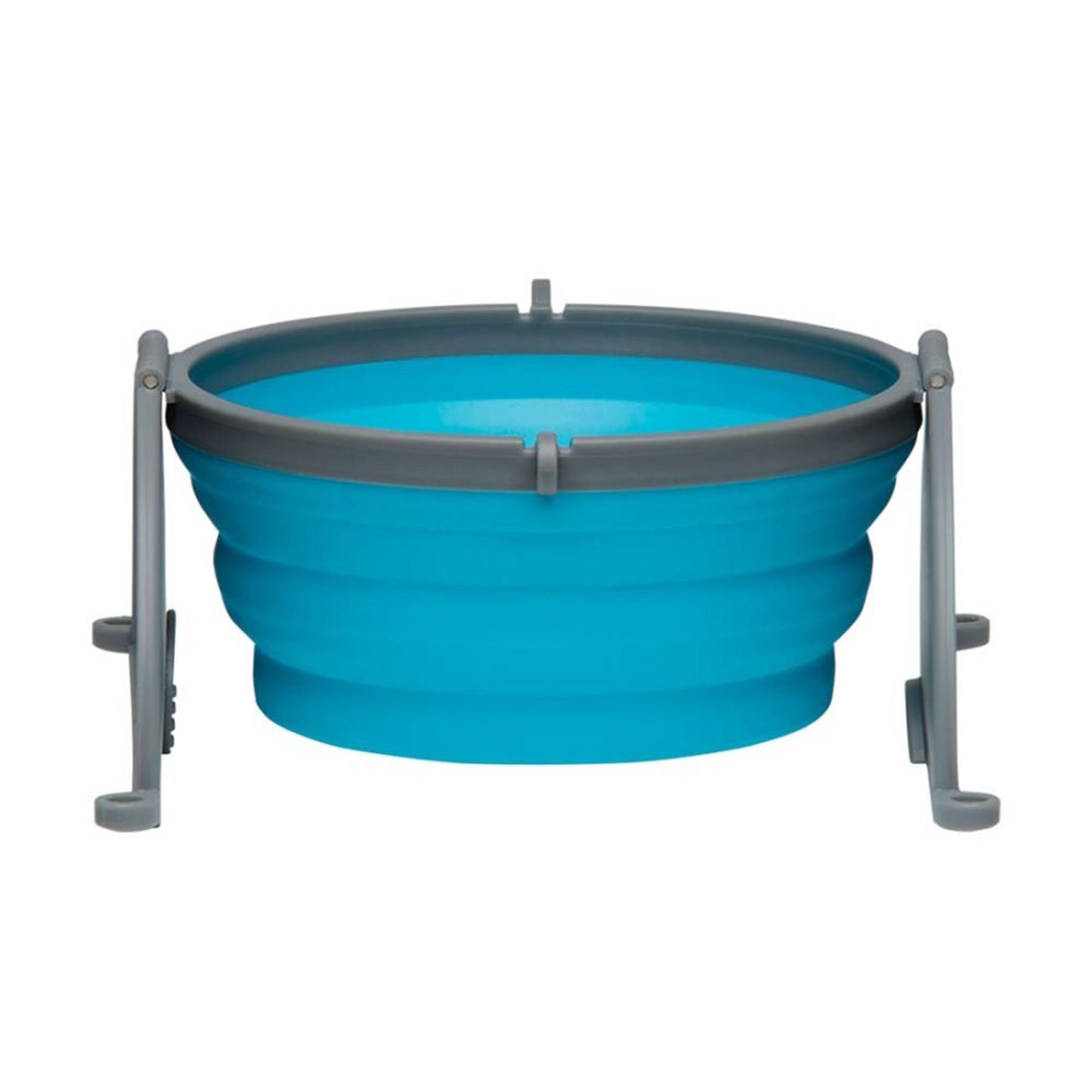 Loving Pets Travel Dog Bowl Blue, 1ea/MD