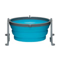 Loving Pets Travel Dog Bowl Blue, 1ea/MD