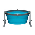 Loving Pets Travel Dog Bowl Blue Large