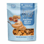 Loving Pets BoneShaped Soft Jerky Dog Treat Chicken Peanut Butter; 1ea-6 oz