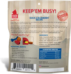 Plato Dog Keep Em Busy Duck And Blueberry Treats Large 5oz.