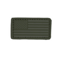 Boss Dog Tactical Collar Patch Green USA Flag, One Size (Case of 6) Default Title
