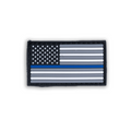 Boss Dog Tactical Collar Patch USA Thin Blue Line, One Size (Case of 6) Default Title