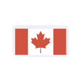 Boss Dog Tactical Collar Patch Canadian Flag, One Size (Case of 6) Default Title