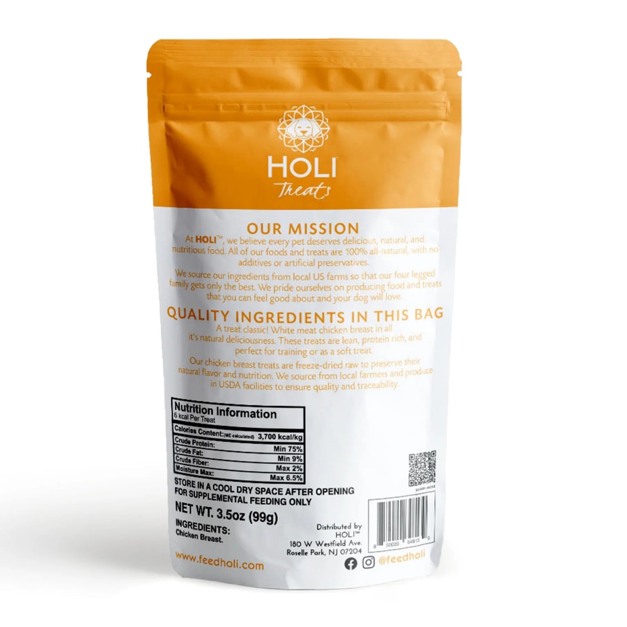 Holi Dog 3.5oz. Chicken Breast