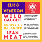 Holi Dog 3oz. Elk Venison