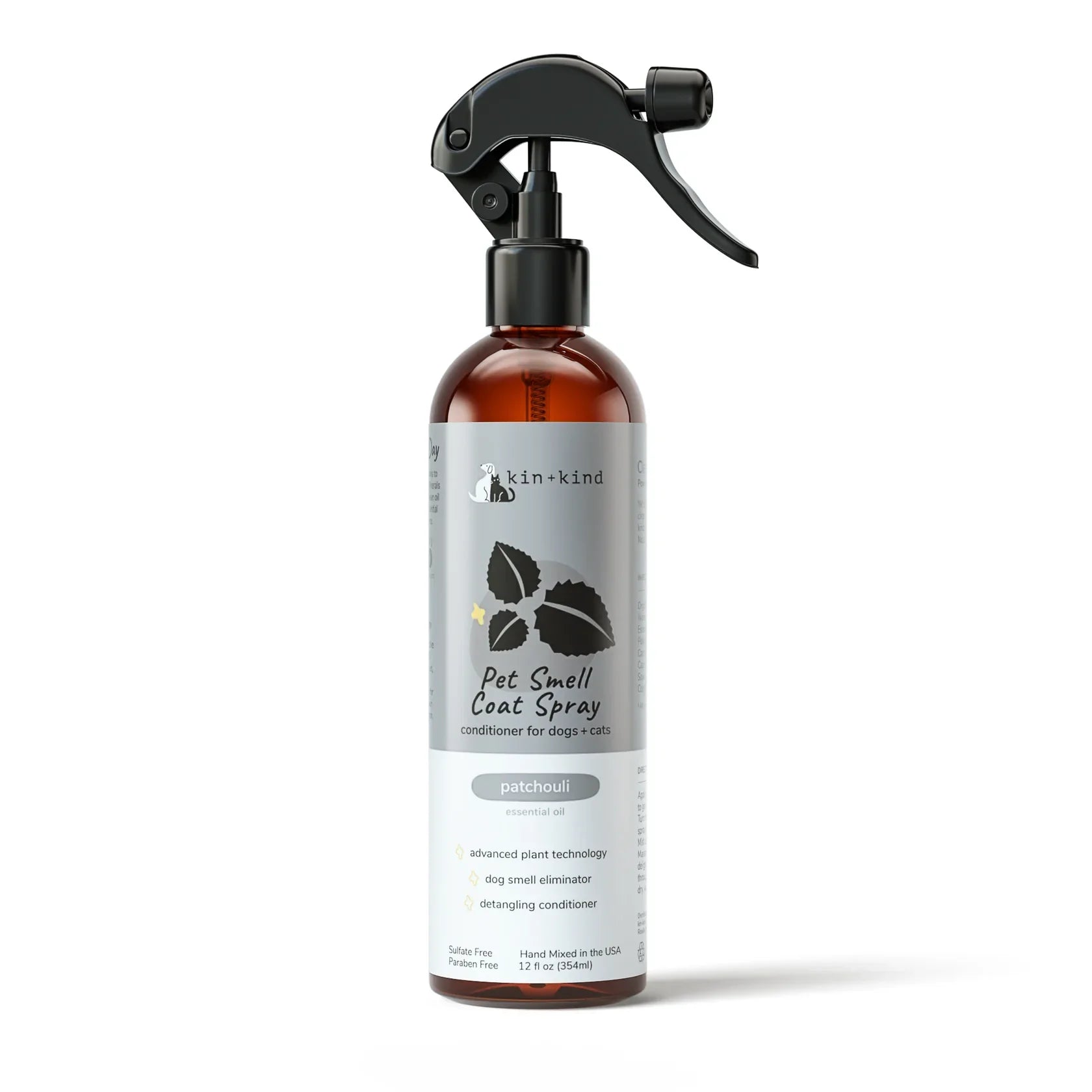 Kin+Kid Pet Smell Coat Spray 12oz. Patchouli