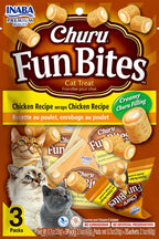 Inaba Churu Fun Bites 2.1Oz Chkn Wraps Chkn 3Ct