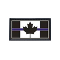 Boss Dog Tactical Collar Patch Canadian Thin Blue Line, One Size (Case of 6) Default Title