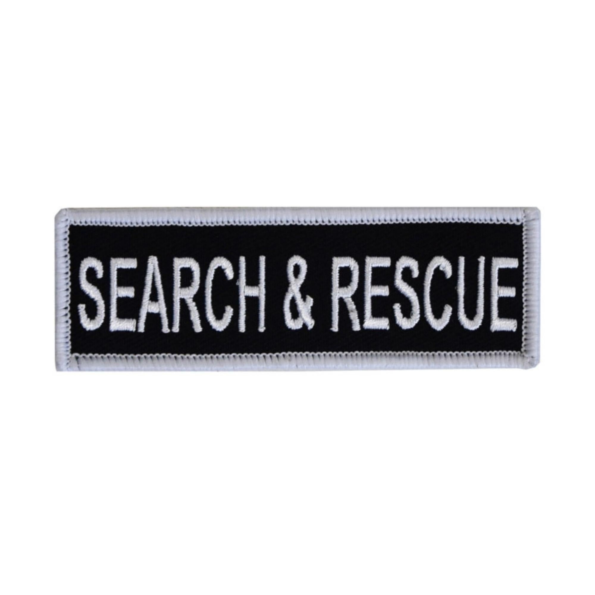 Boss Dog Tactical Harness Patch Search & Rescue, Small